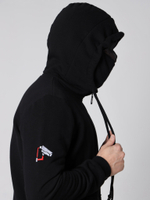 Худи с маской Город Горький черное