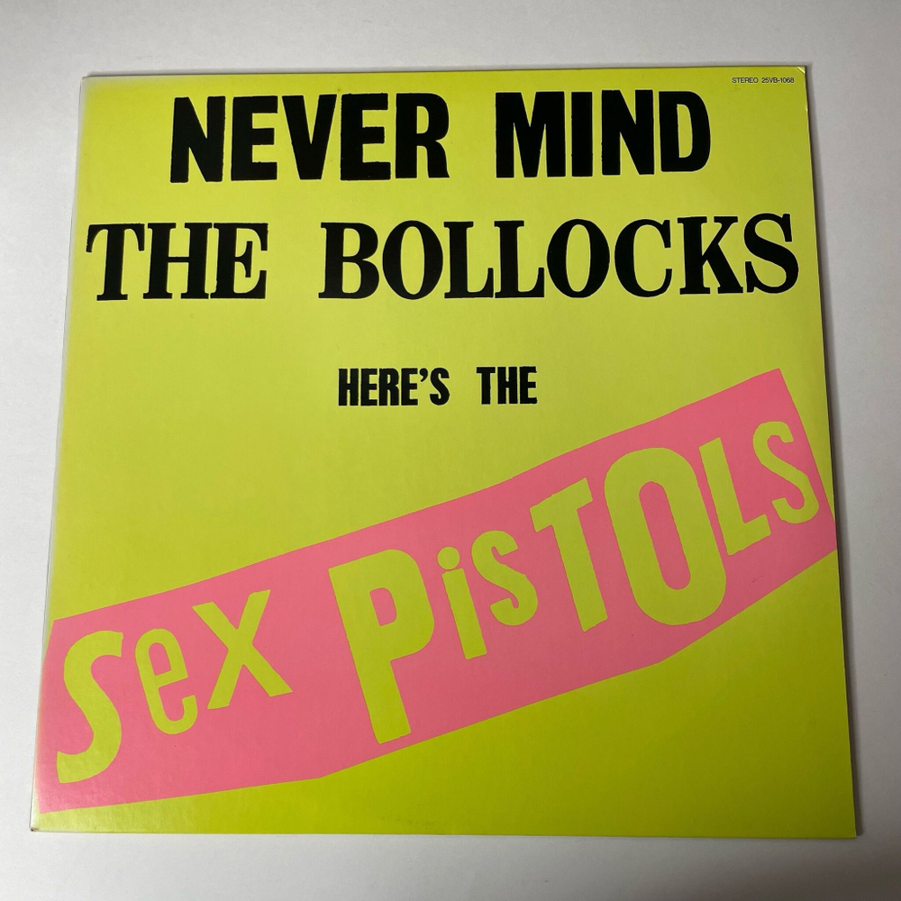 Винтажная виниловая пластинка LP Never Mind The Bollocks Here's The Sex Pistols (Japan 1986) (No Obi)