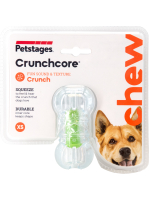 Petstages игрушка для собак "Хрустящая косточка" резиновая 8 см очень маленькая