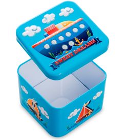 TCN-12/7 Коробка «Мечты о море» металл. куб