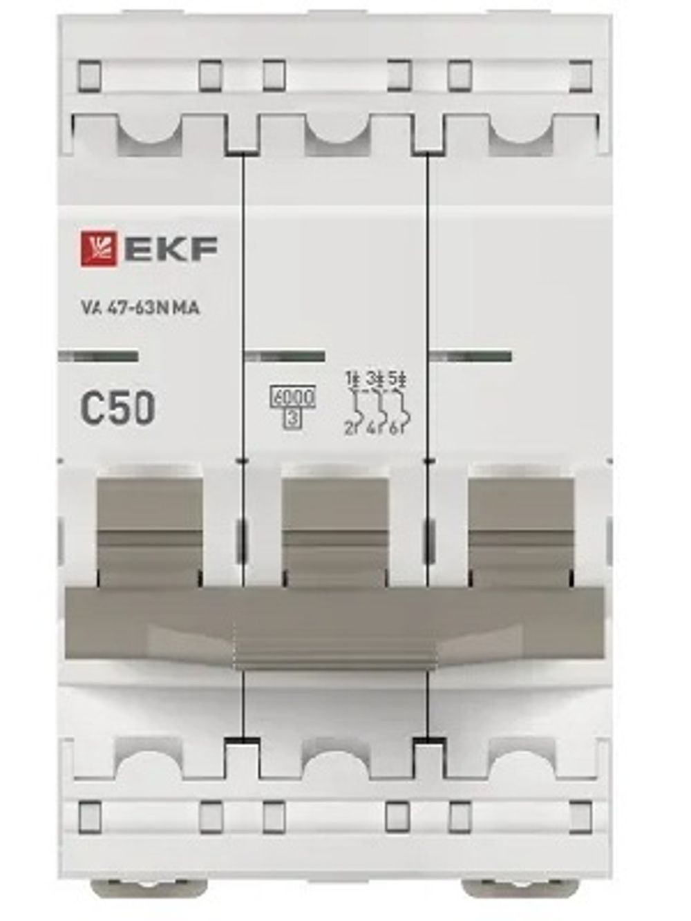 Автоматический выключатель  EKF M63MA6350C