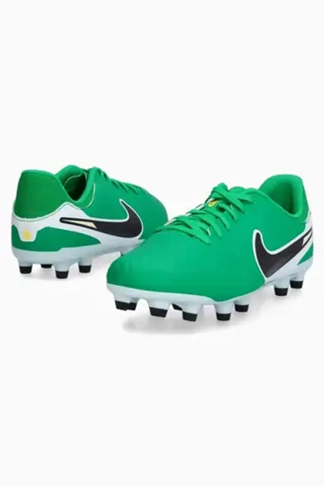 Бутсы Nike Tiempo Legend 10 Academy FG/MG Junior - зеленый