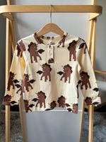 Новый хлопковый лонгслив Mini Rodini, 98