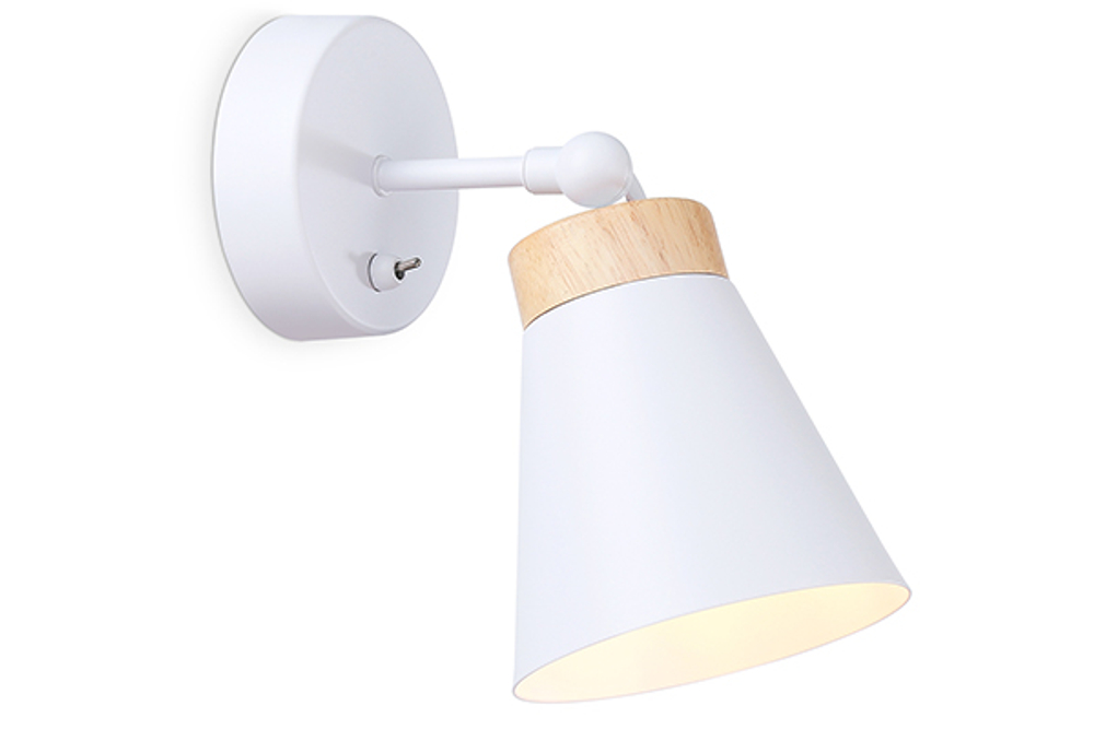 TR8213 WH/LW белый/светлое дерево E27 max 40W D120*252