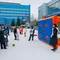 Ворота футбольные надувные