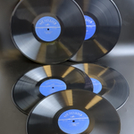 5 LP - box. Читает Владимир Яхонтов. 5 Виниловых пластинок 12 дюймов в боксе. Мелодия СССР.