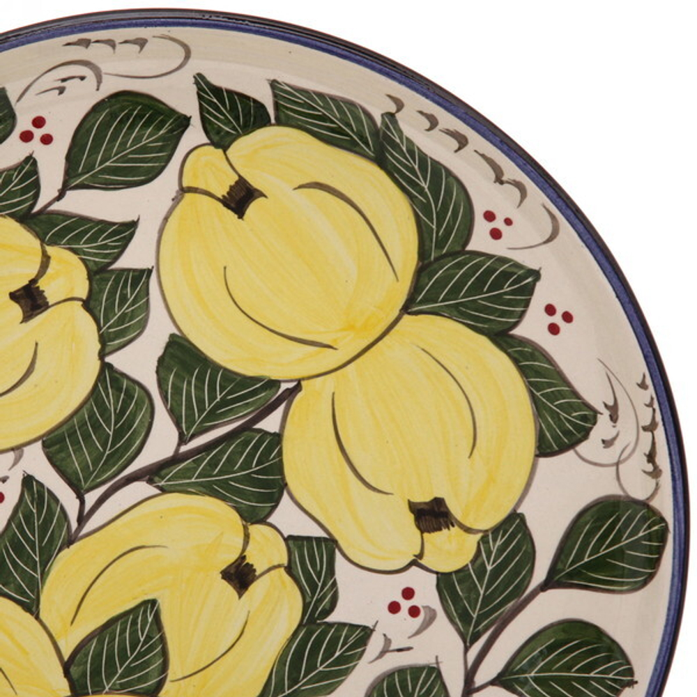 Ляган плоский 32см Айва Риштанская Керамика