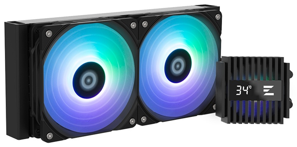 Zalman Alpha 2 A24 ARGB черный