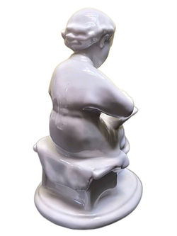 Фарфоровая статуэтка "Юный Ленин" (ЛФЗ), СССР, 1960-1970 гг.
