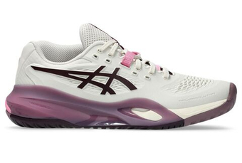 Женские Кроссовки теннисные Asics Gel-Resolution X - sofr oat/dark aubergine