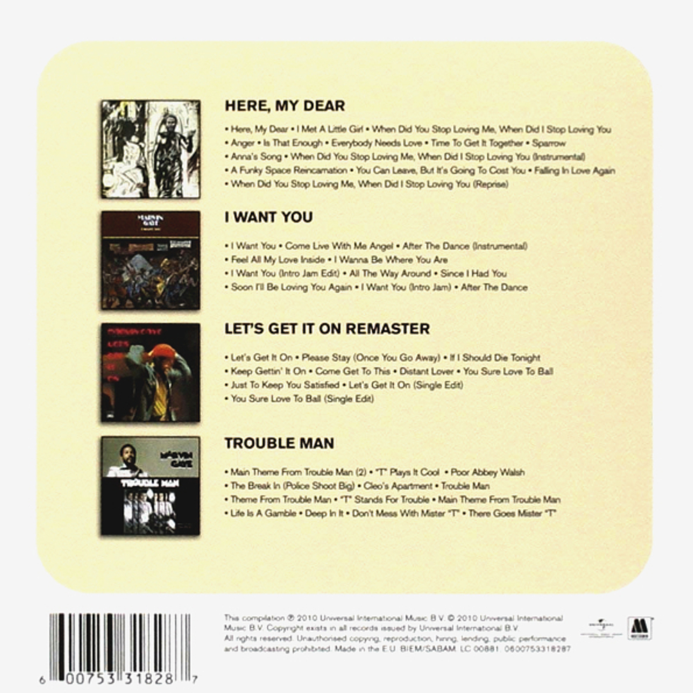Marvin Gaye / 4 Original Albums (4CD)