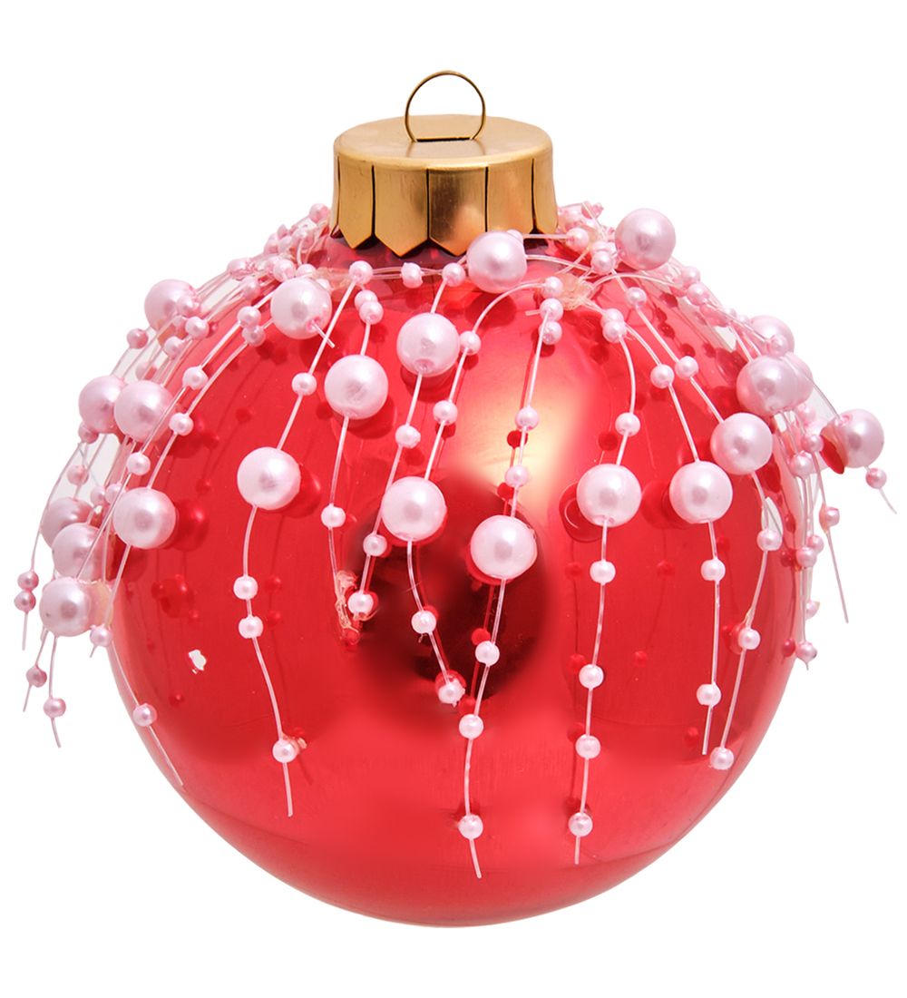 Элита НФШ-1185/1 Ел. украшение Шар «Жемчужные нити» 100 мм