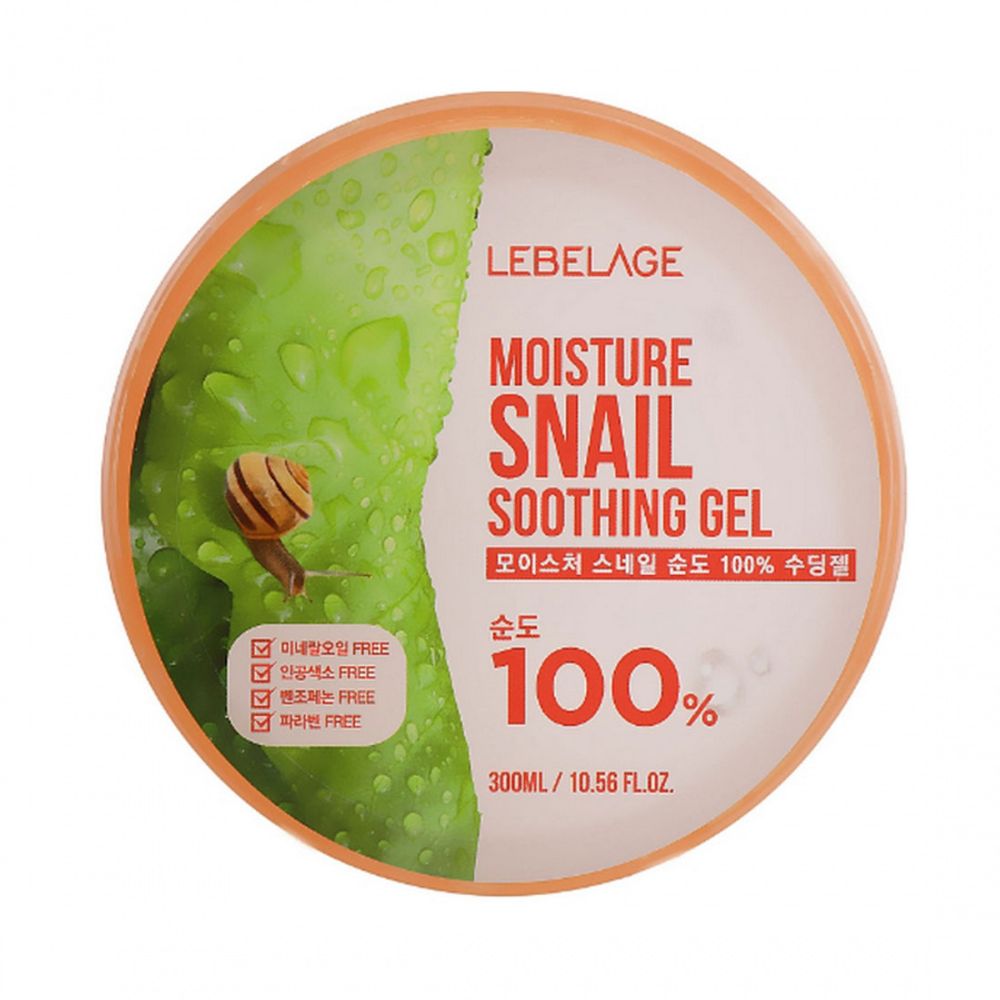 Lebelage Moisture Snail Soothing Gel увлажняющий гель для лица и тела с улиточным секретом