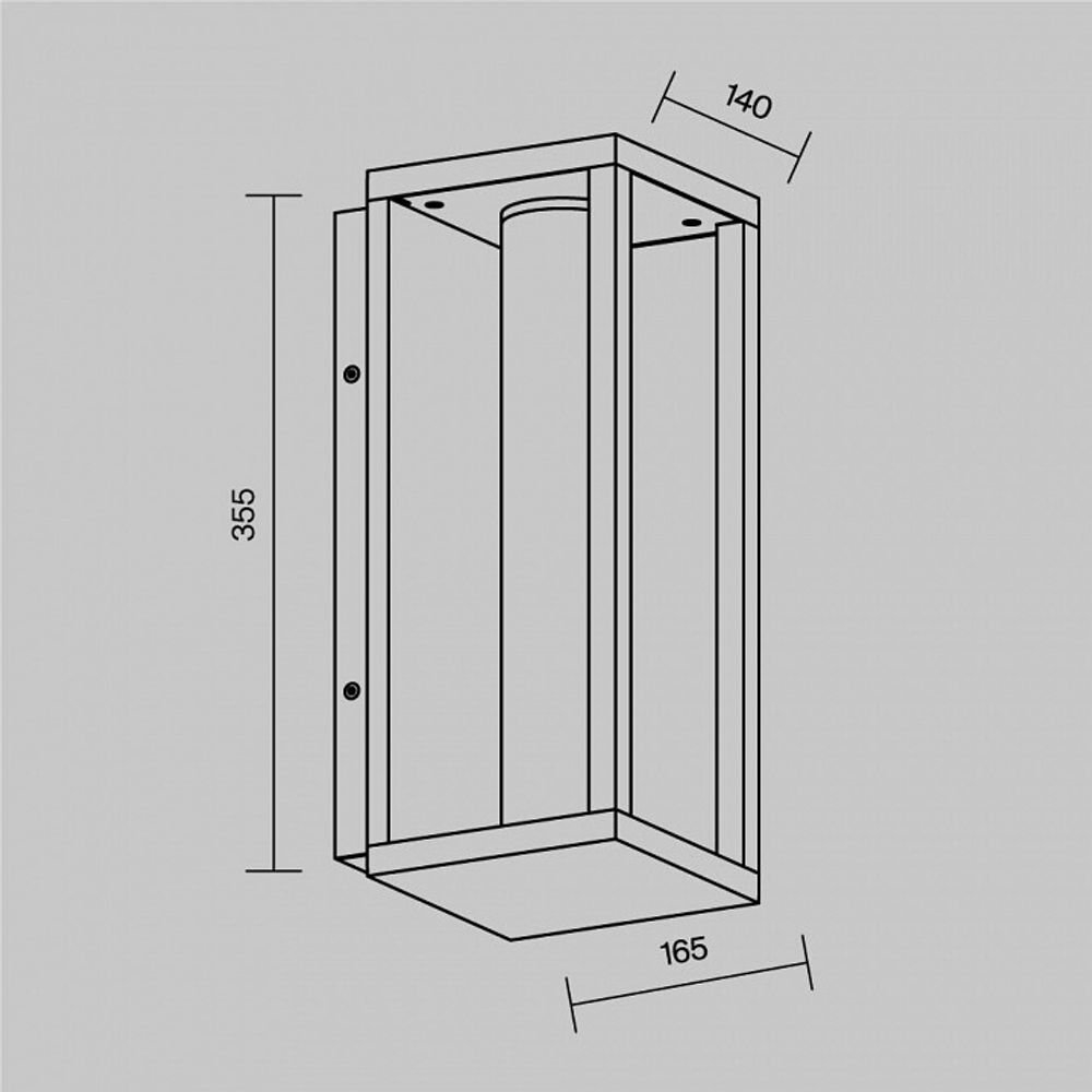 Накладной светильник Maytoni Expo O480WL-L12B3K