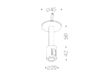 ПОТОЛОЧНОЕ КРЕПЛЕНИЕ С ПОДКЛЮЧЕНИЕМ