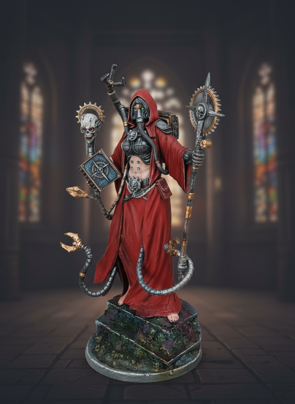 Адептус Механикус 28 см – Шедевр для Истинных Поклонников 40K! В Наличии!