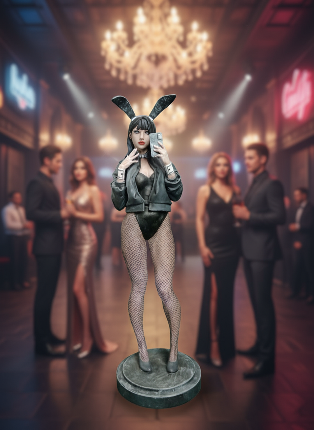 Фигурка зайка-модель 20см