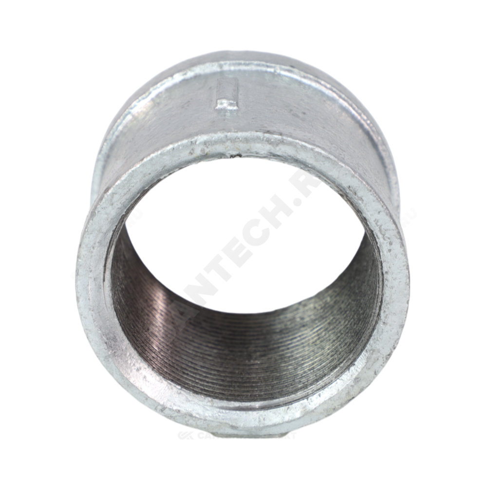 Муфта прямая чугун оц Ду 20 (3/4") ВР Fittex PLUS