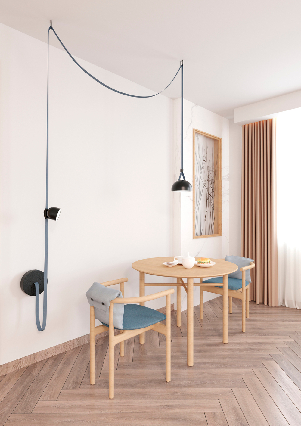 Токопроводящий ремень Sling System,  L20000xW29xH3 мм,  DC48В,  светло-серый