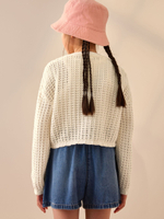 Кардиган вязаный для девочки Next E29-008, Молочный