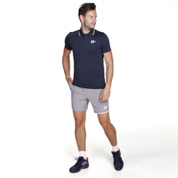 Мужское теннисное поло Racket Roots Teamline Polo Men - Blue