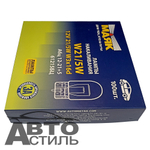 Автолампа  W 12-W21/5W (без цок) 2конт (W3x16d) БЕЛАЯ Маяк #61215бц шт