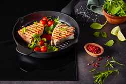 Сковорода-гриль круглая Tefal Easy Chef 26 см E2404055