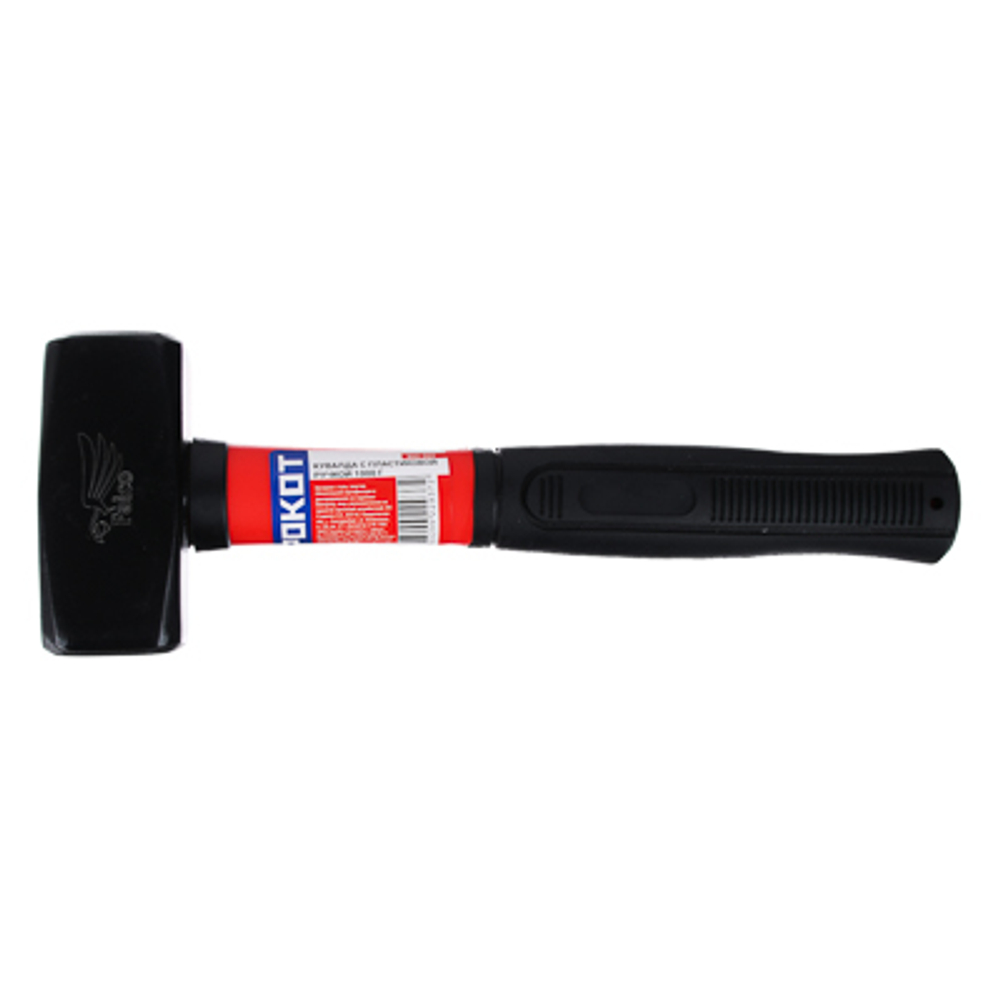 Кувалда 1000гр РОКОТ с пластиковой ручкой