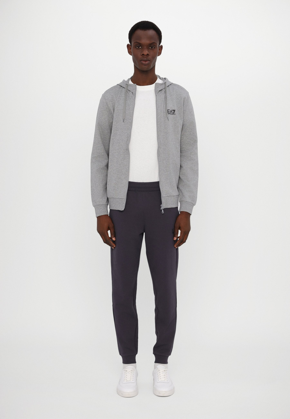 EA7 Emporio Armani UNISEX - Толстовка на молнии - Серый