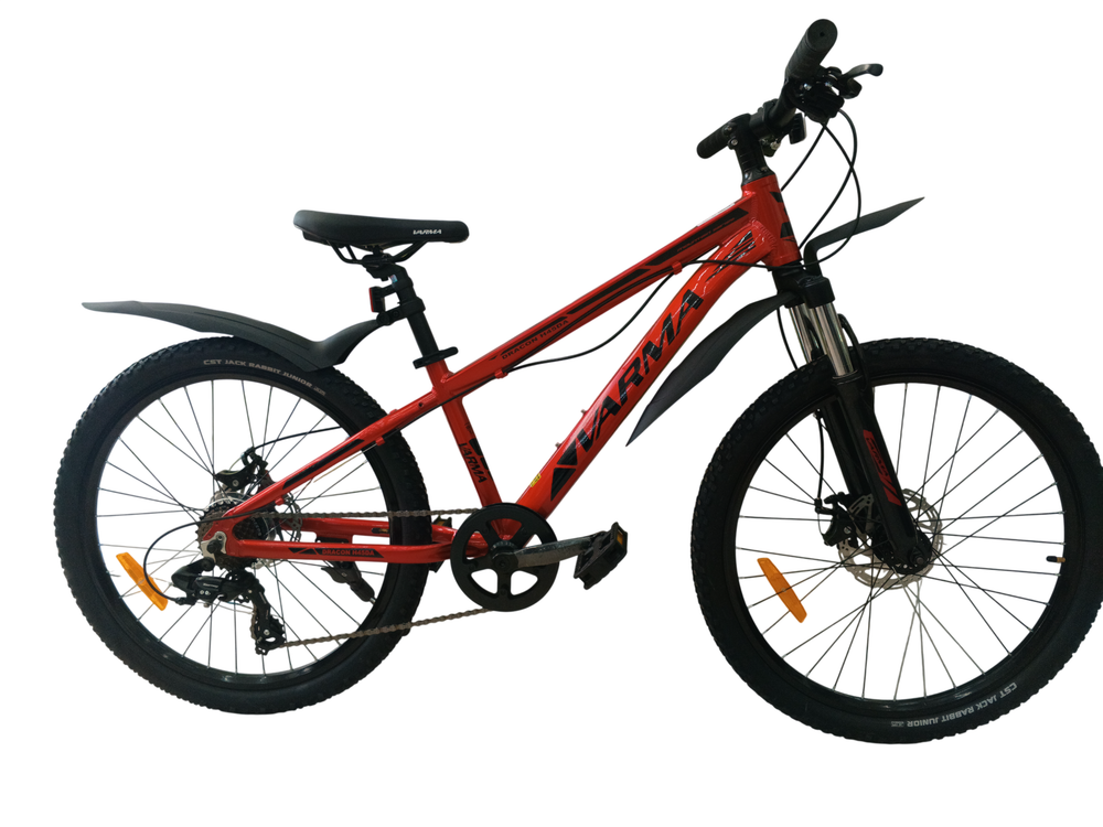 Велосипед 24" VARMA DRACON H45DA р.12.5" 7ск. красный