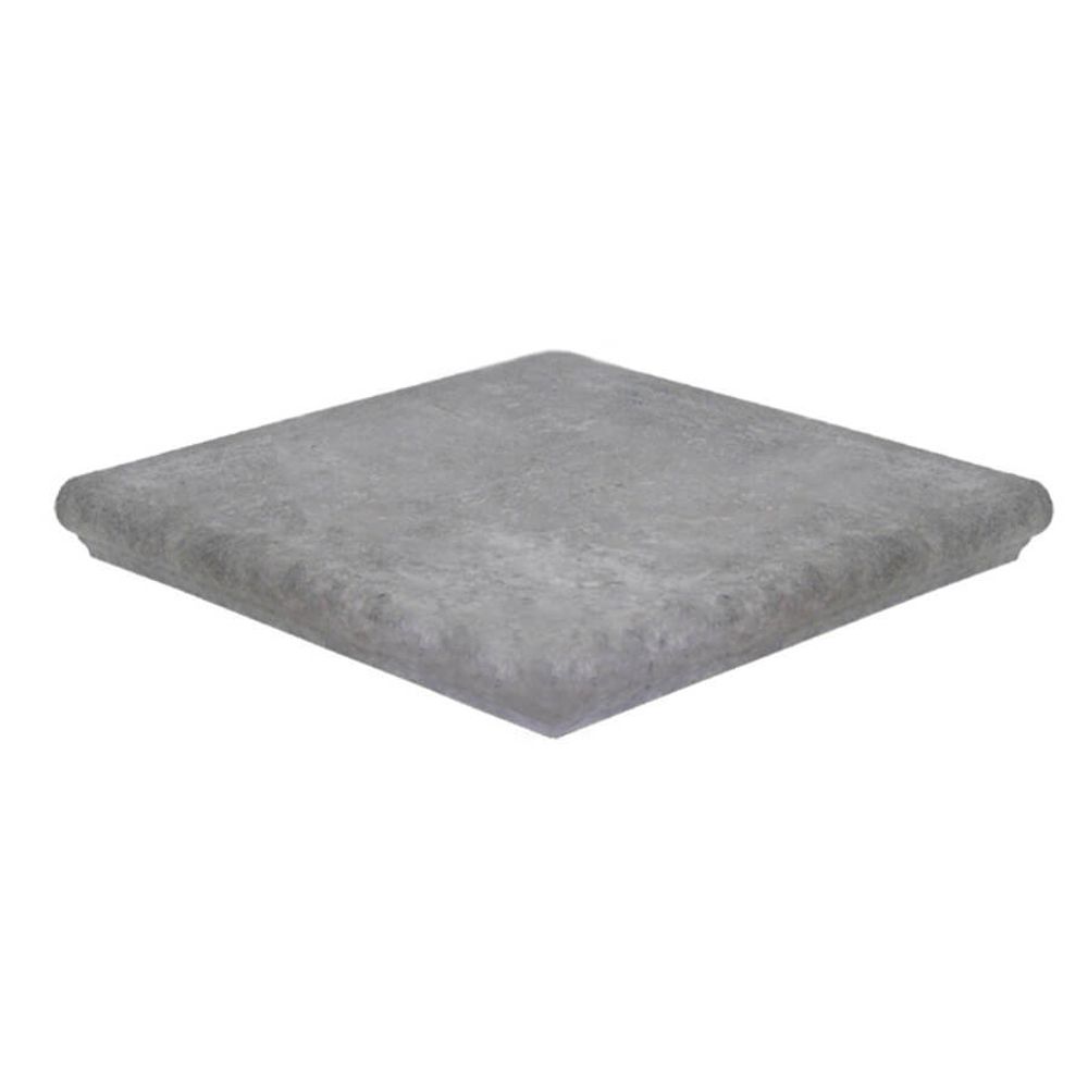 Westerwalder Klinker - WKS 31110 E Atrium Hellgrau 320x320x9,5 - Клинкерная угловая ступень