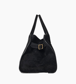 Сумка The Row Soft Margaux 15 Bag in Suede Black
