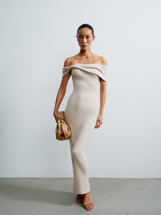 Платье LEVANA, жемчужный