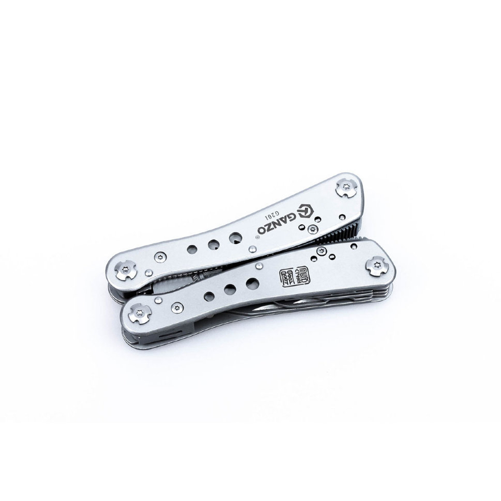 Мультитул Ganzo G201 (21 в 1) серебристый