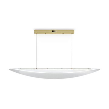 Подвесной светодиодный светильник 38.8W 3000K FR5441PL-L40G золото Cloud Freya