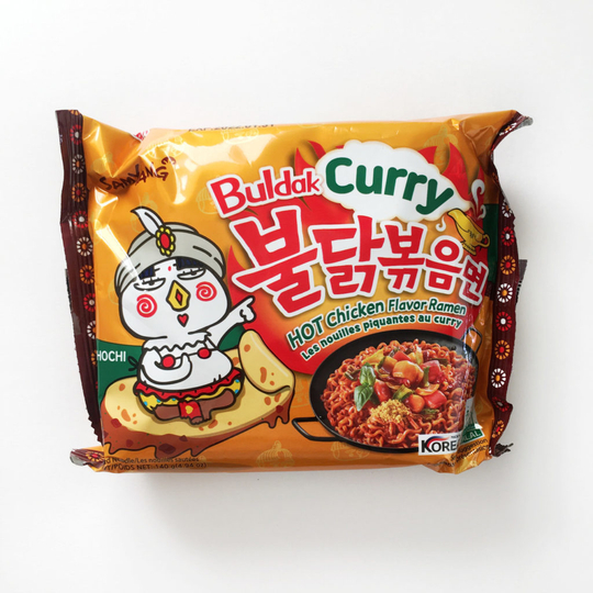 Лапша "Hot Chicken Ramen flavor" со вкусом курицы и карри 130гр, Южная Корея