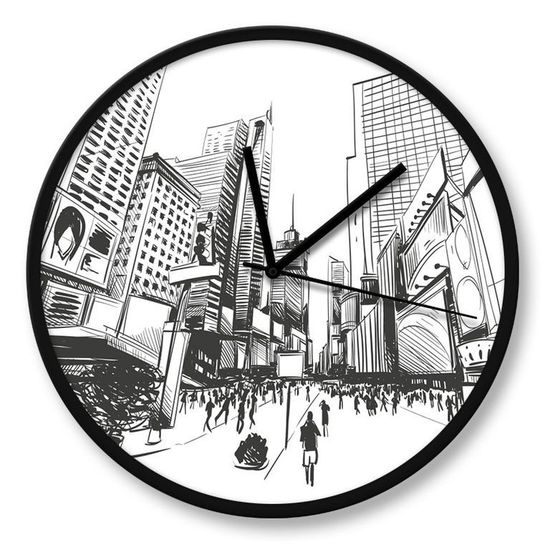 Настенные часы "Pattern" 044