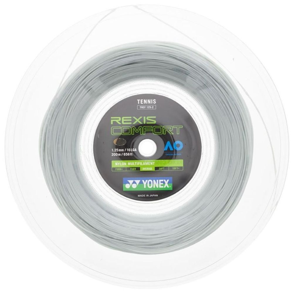 Теннисные струны Yonex Rexis Comfort (200 m) - white