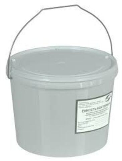 Емкость-контейнер для сбора органических отходов, класса Б, емкость 2,0 л (ПП)