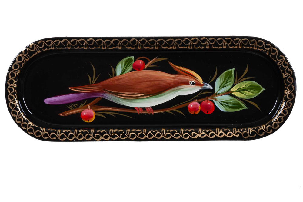 Zhostovo metal tray A4D02112023081