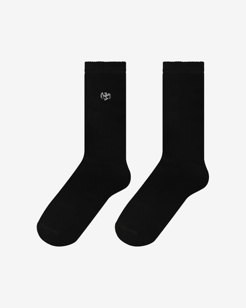 Носки Волчок Logo черные