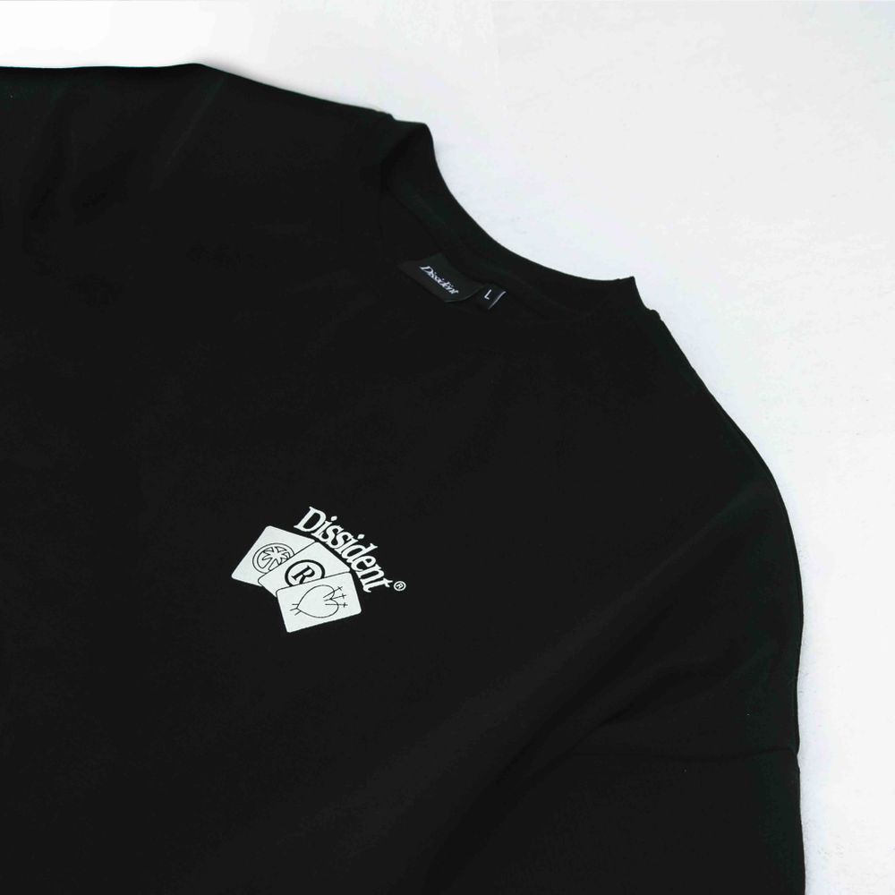 Купить Футболка Dissident Palm Reader черная Футболка Dissident Palm Reader черная