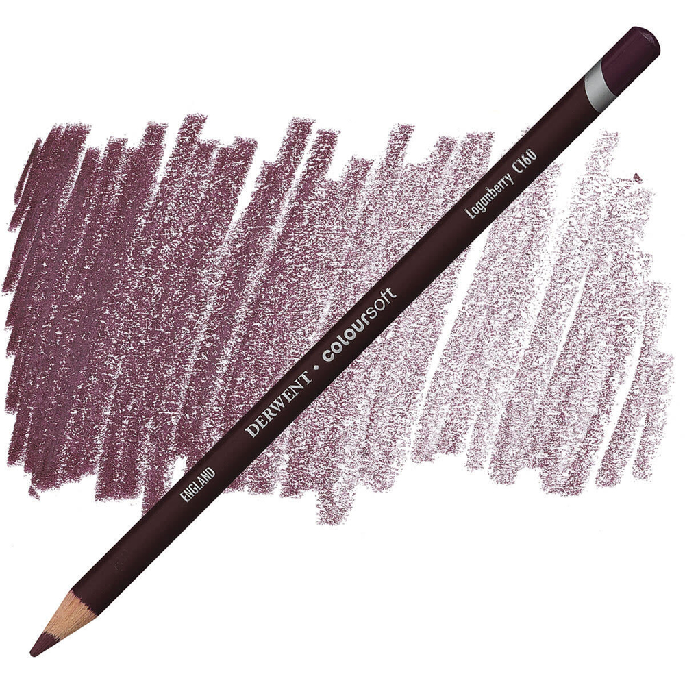 Derwent Coloursoft. C160 Loganberry