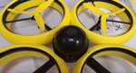 Квадрокоптер Silverlit Bumper Drone HD, желтый