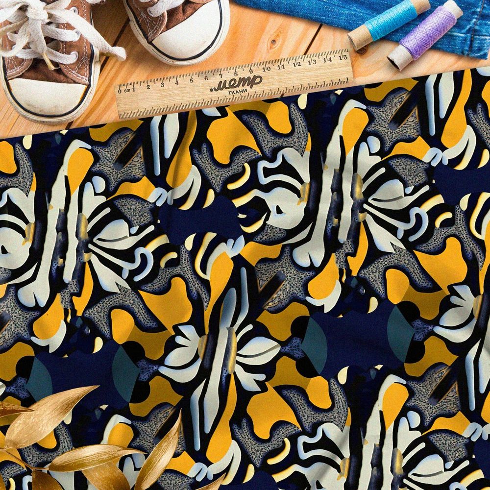 Ткань барби  зебра глазами пчелы