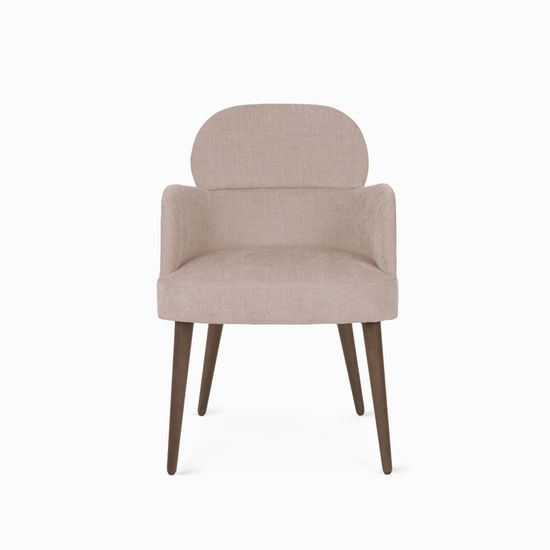 Обеденный стул Noma Arm цвет бежевый