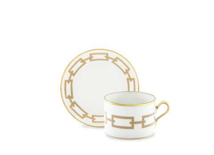 Чайная чашка с блюдцем Catene Cachemire (220 мл)