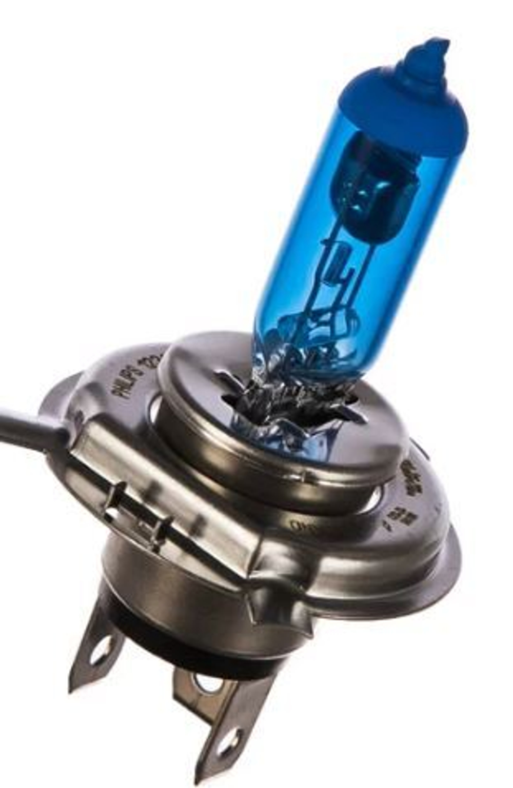 Автолампа H4 12V- 60/55W Philips (P43t)(5000К) Diamond Vision DVSM2 (кт2шт) P-12342DVS2