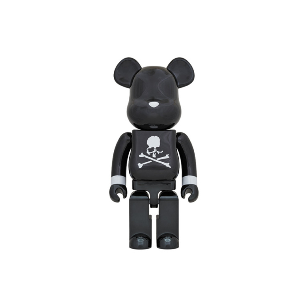 Дизайнерские игрушки BE@RBRICK MMJ Mastermind JAPAN BLACK CHROME, BEARBRICK3580