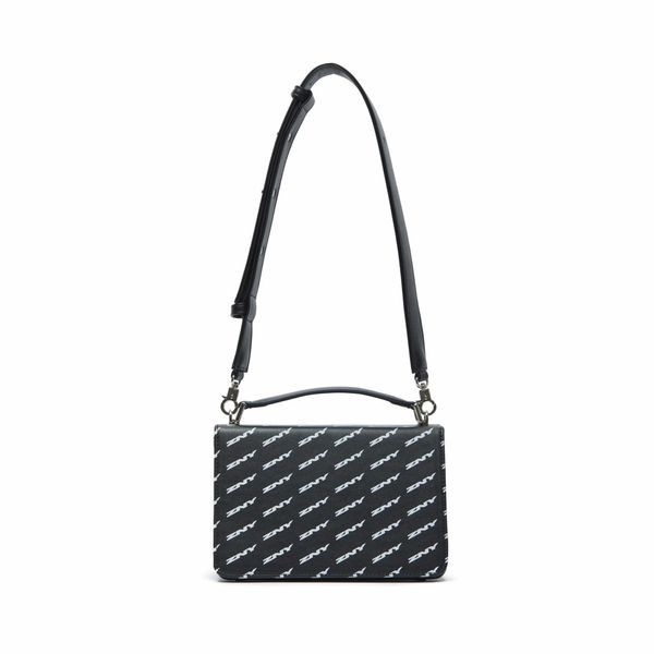 Сумка через плечо ZNY MONOGRAM SS22 Черная - фото 5